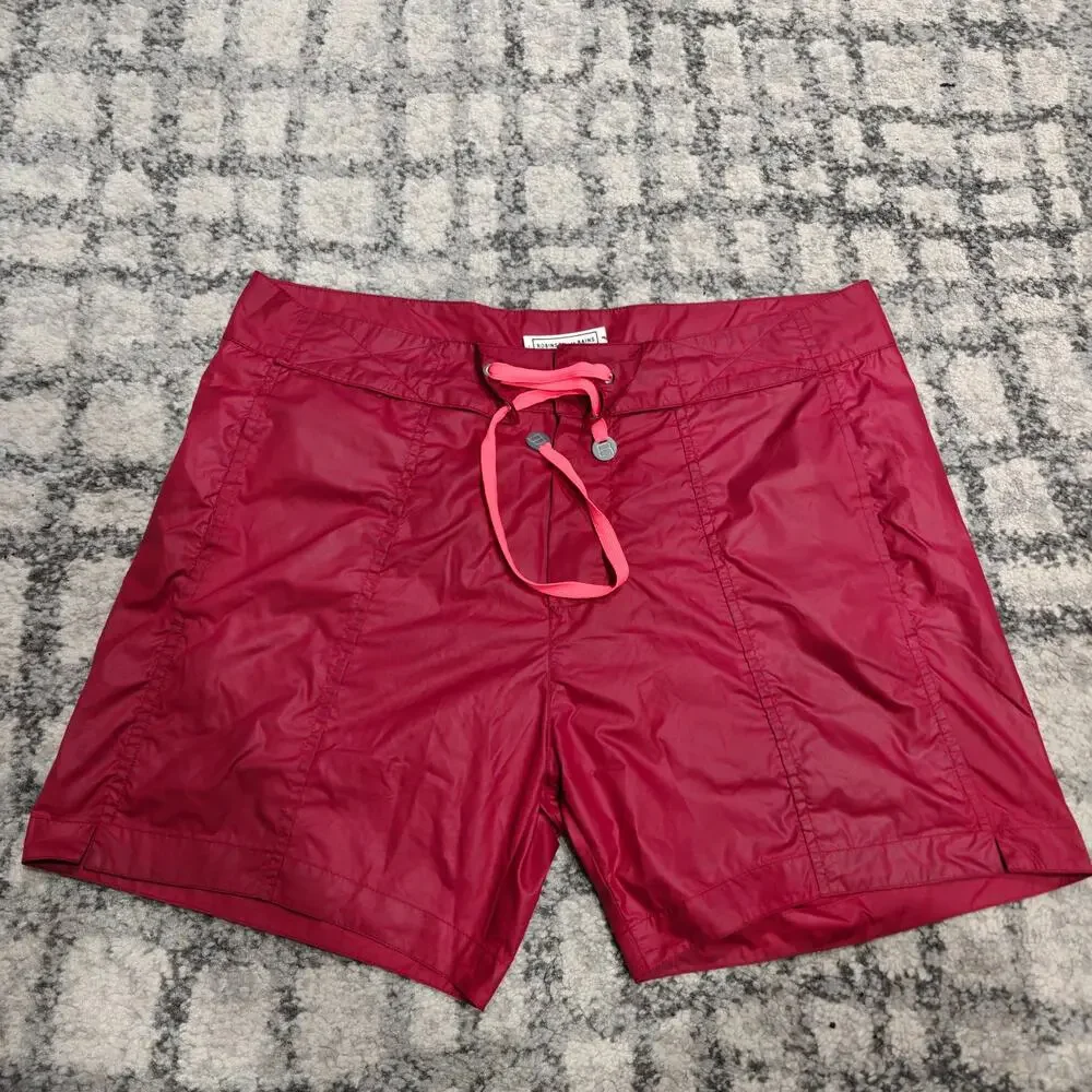Robinson Les Bains Mens Swim Trunks Size L Red 5